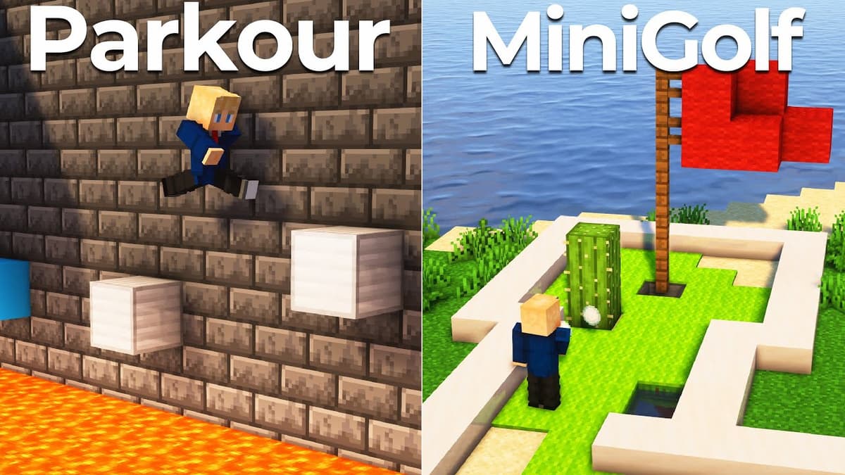 De meest originele en creatieve Minecraft Mini games die je ooit hebt gezien!