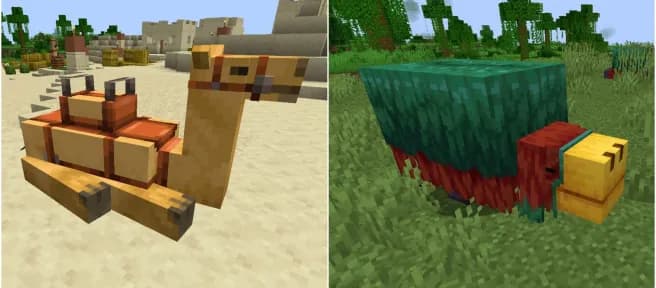 Camel and Sniffer: alles over de twee mobs die verschijnen in de Minecraft 1.20-update